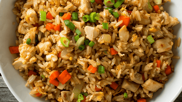 Simple Chicken Fried Rice