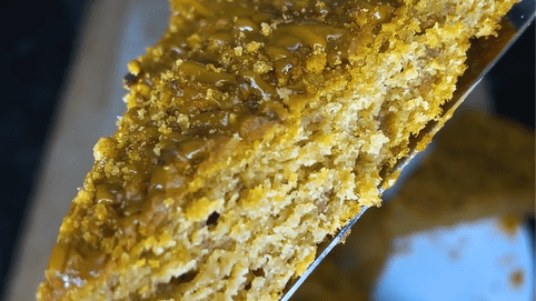 High Protein Biscoff Cake