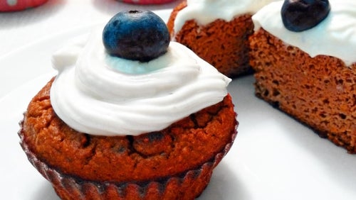 Recept: Čokoládové cupcakes s tvarohovým krémem