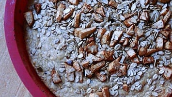 Recept: Jablečný vanilkový koláč s proteinem