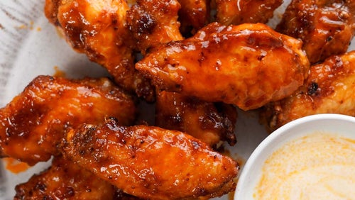 Kuřecí Buffalo křidýlka z horkovzdušné fritézy