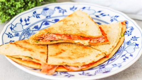 Plněná ovesná tortilla