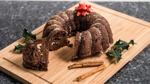 Vánoční bábovka s nízkým obsahem cukru | Recept