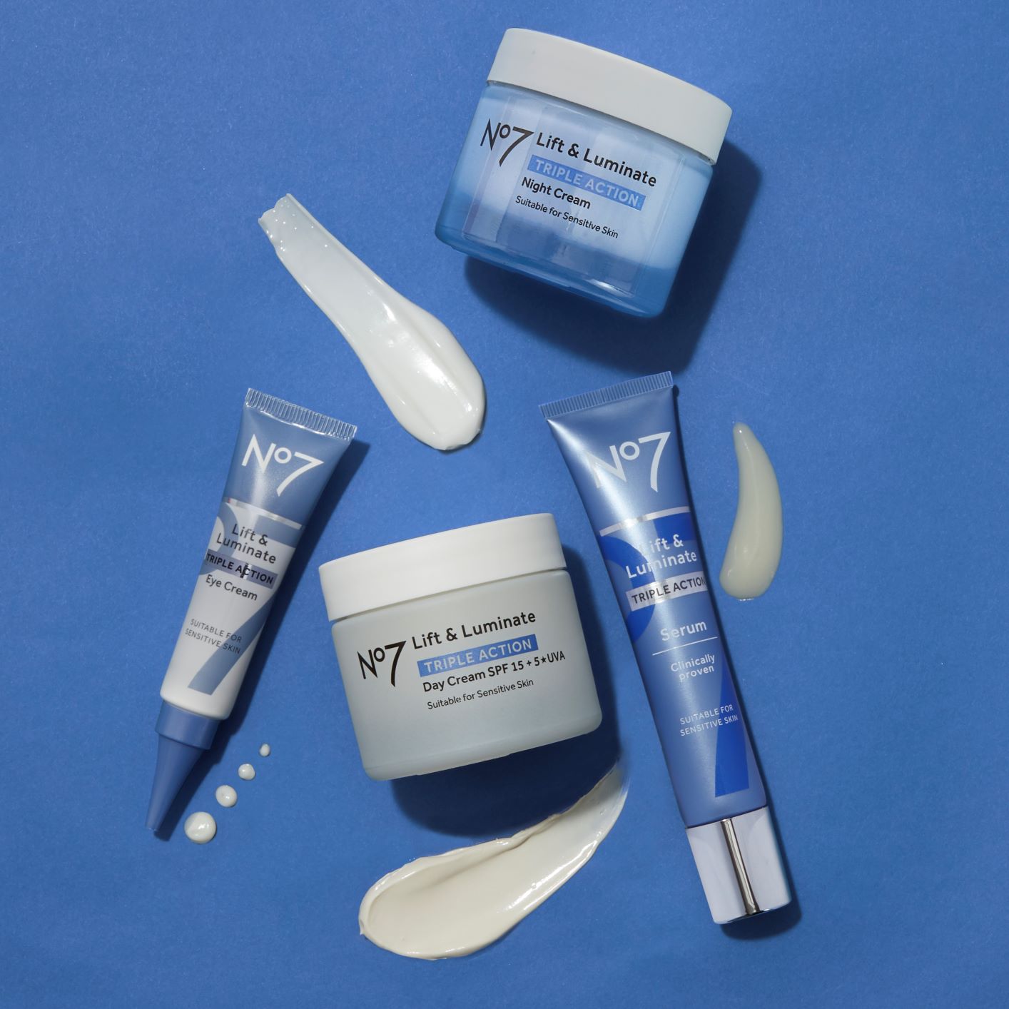 No7 Lift & Luminate Range