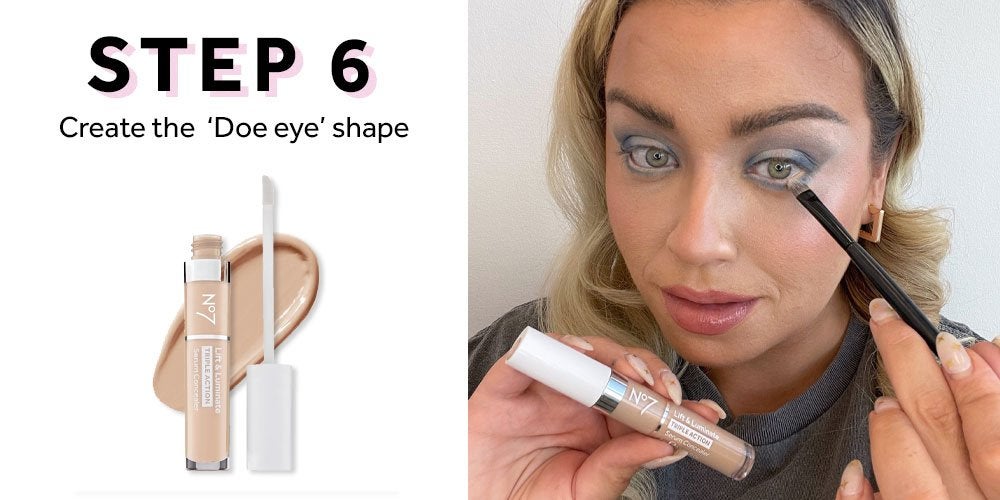 Woman with Brush in her eye