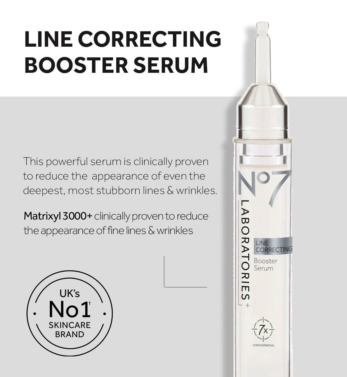 Line correcting booster serum image