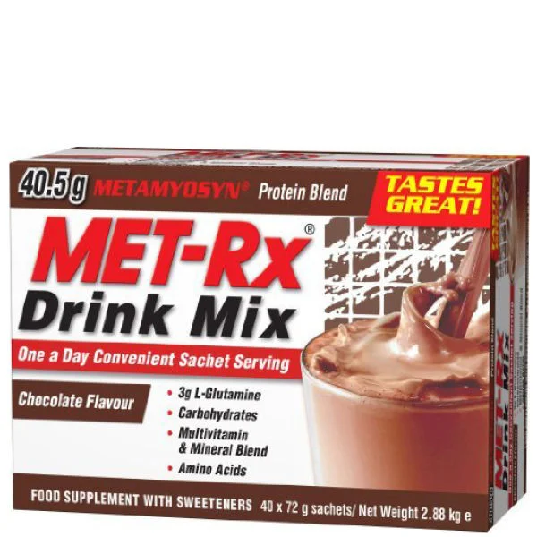 MET-Rx Drink Mix - 18Sachets - Box - Vanilla | Zavvi UK MET-Rx Drink Mix - 18Sachets - Box - Vanilla | Zavvi UK