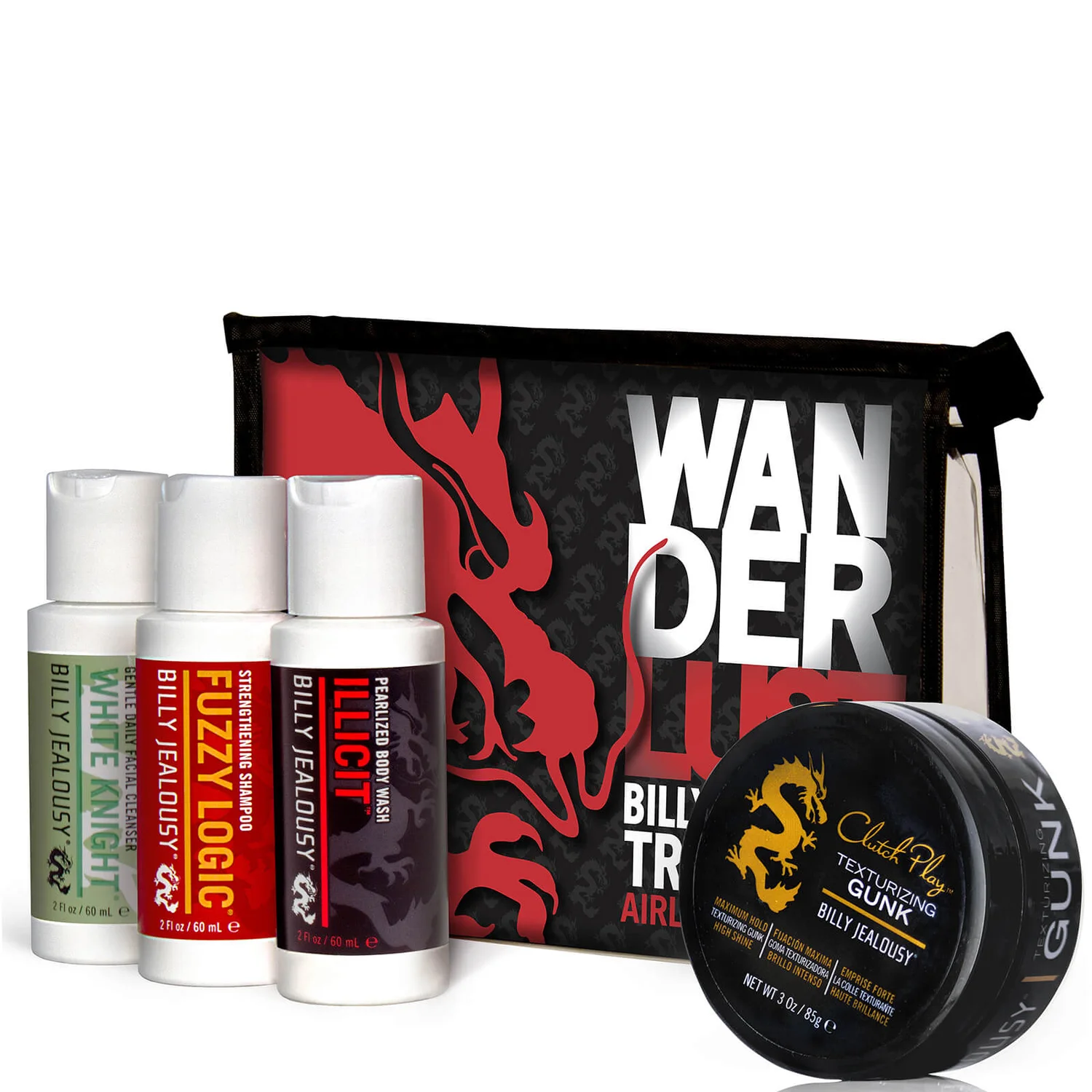Billy Jealousy Men's WANDERLUST Travel Kit