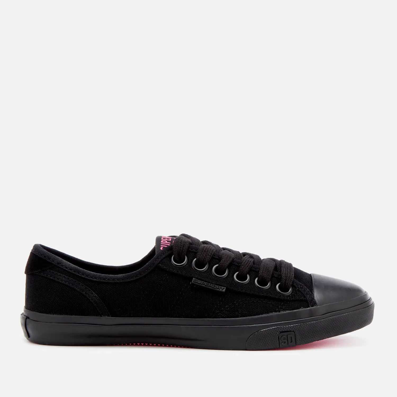 Black Low Pro Trainers Sneakers Ladies Black Superdry Trainers
