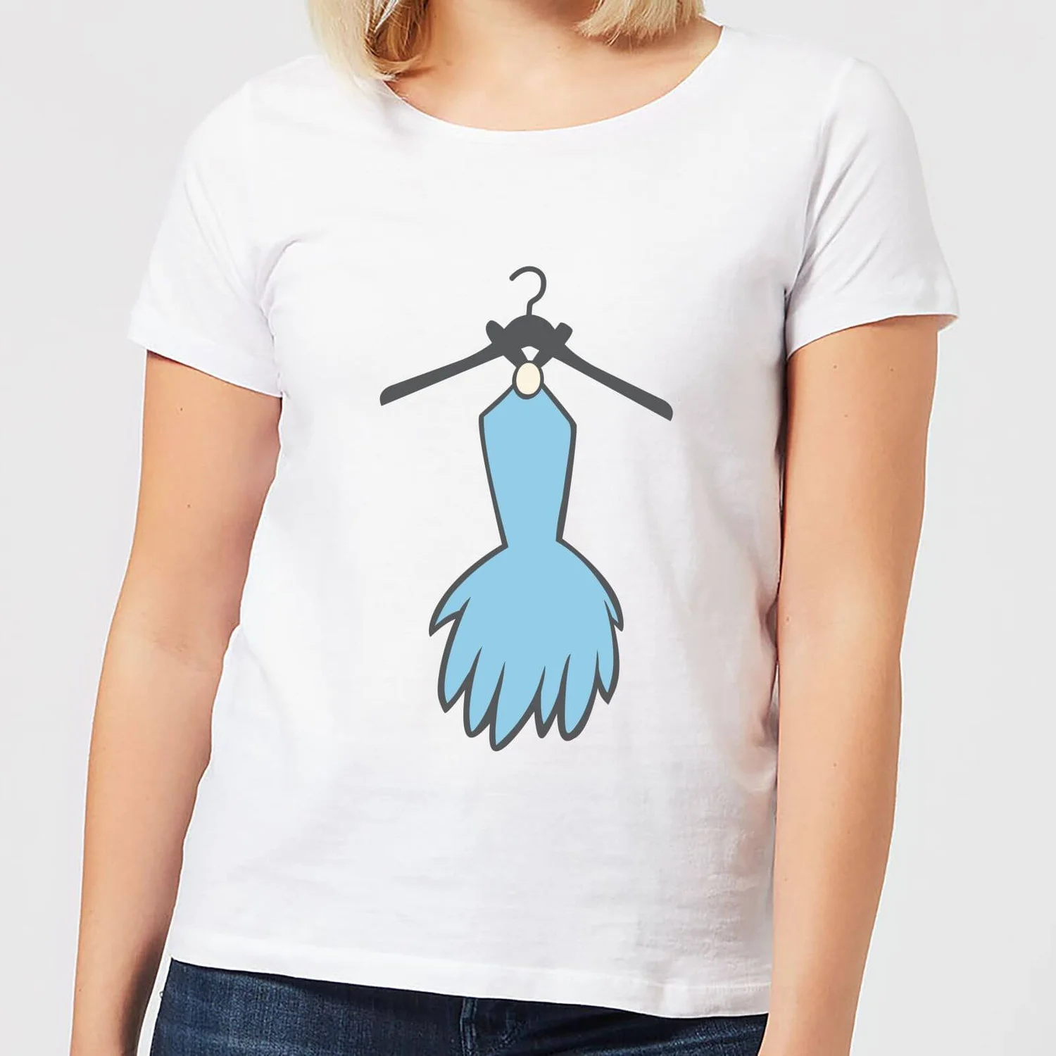 The Flintstones Betty Dress Women's T-Shirt - White