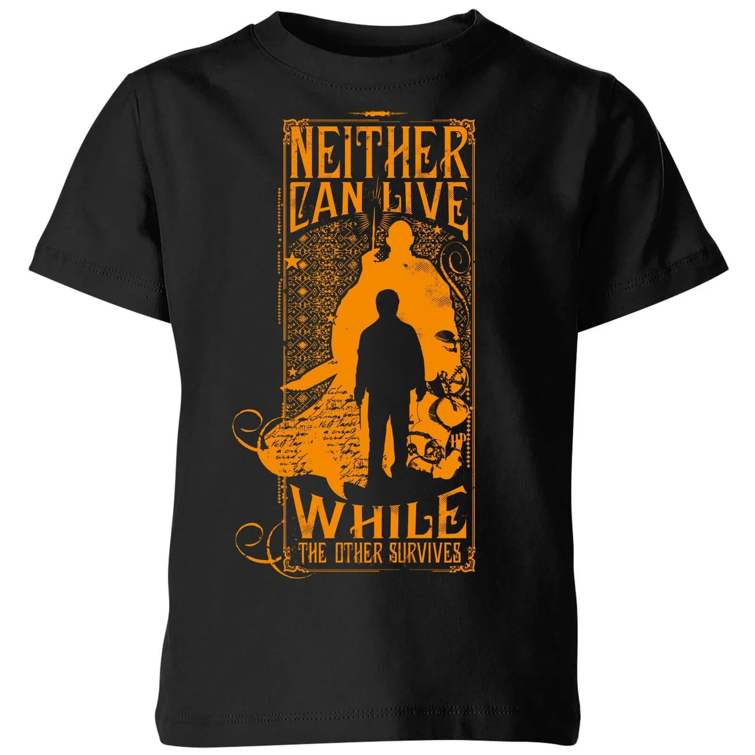 Harry Potter Neither Can Live Kids' T-Shirt - Black