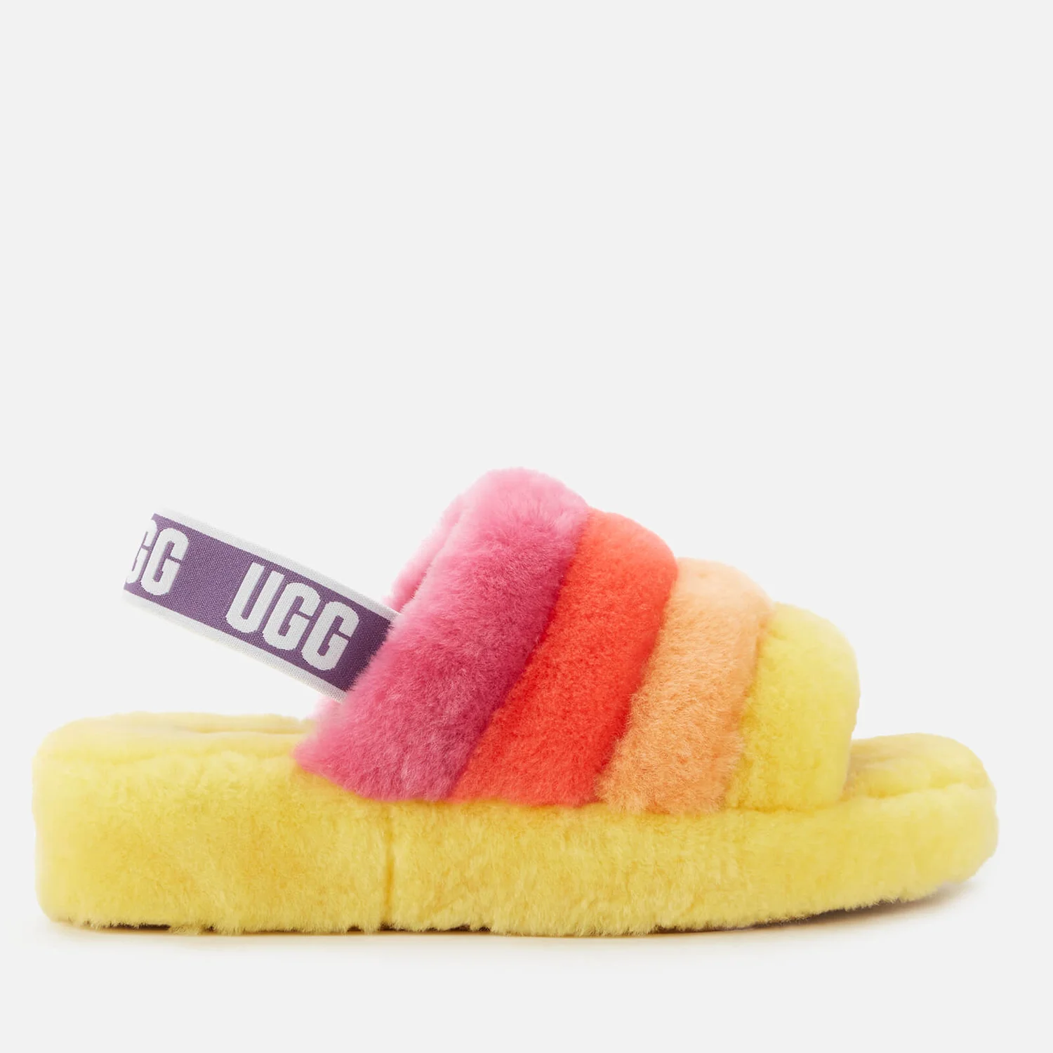 Ugg Fluff Yeah Slide Ugg Slipper Yellow UGG Fluff Yeah Slippers