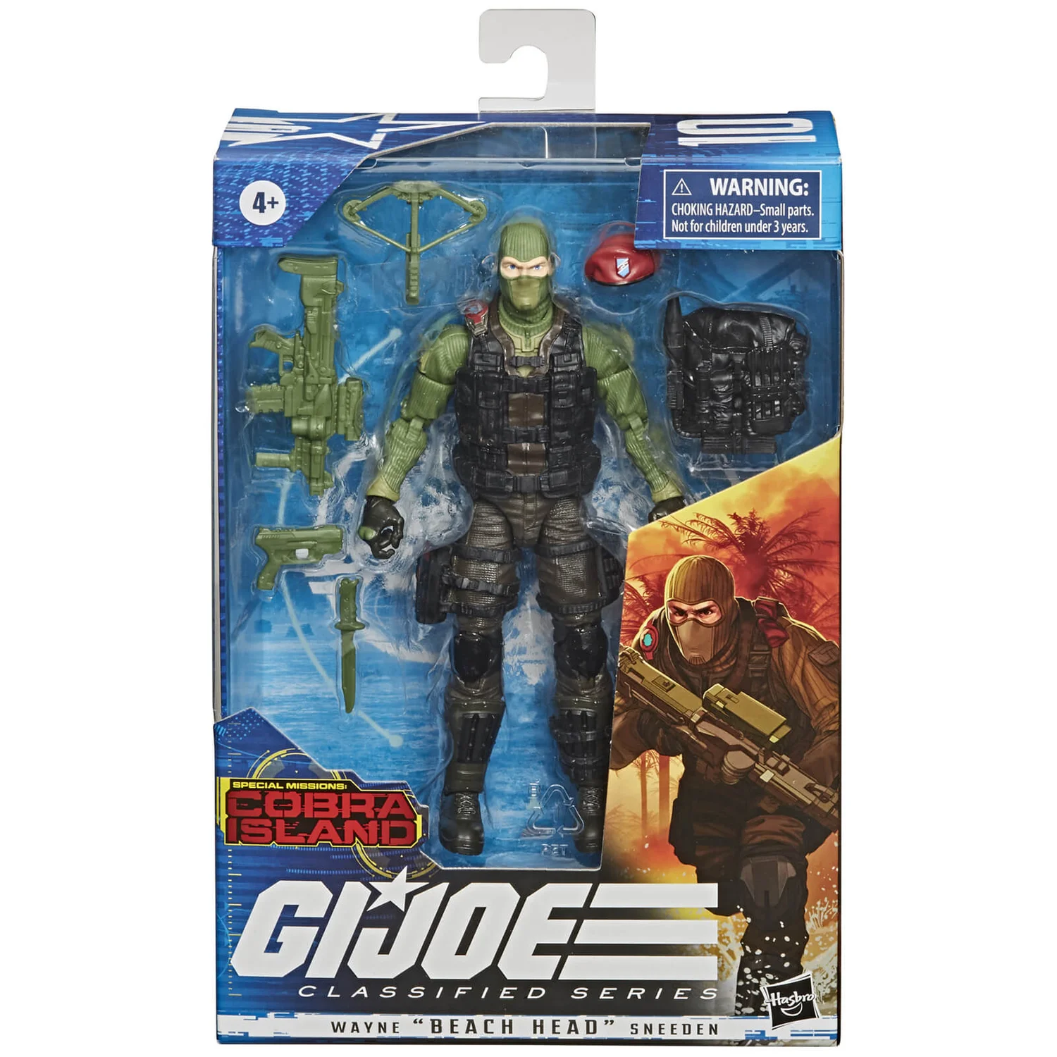 Hasbro G.I. Joe Classified Series Special Missions: Cobra Island Wayne “Beach Head”