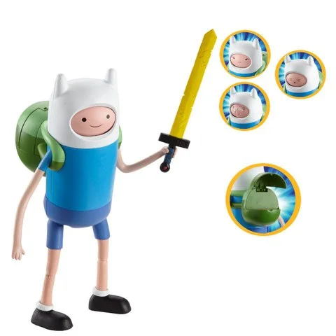 Adventure Time Deluxe Finn 25,4 cm avec visages changeants n°2 - Jeux & Jouets Adventure Time Deluxe Finn 25,4 cm avec visages changeants n°2 - Jeux & Jouets