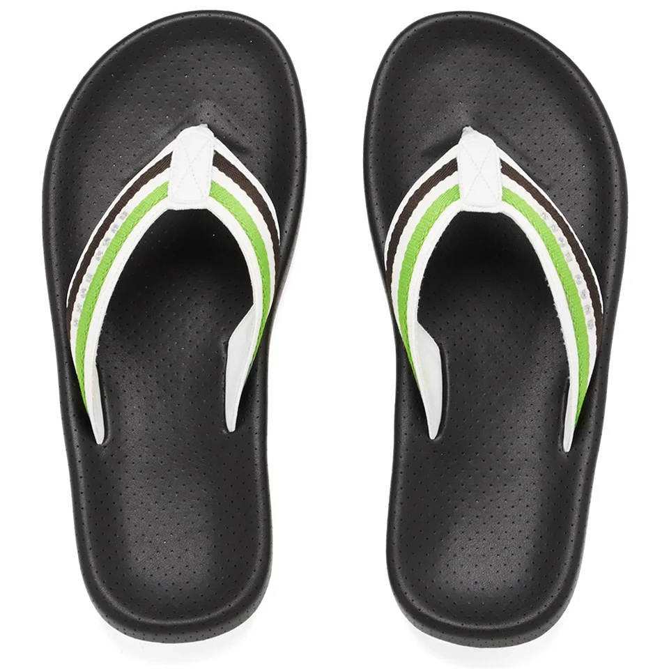 Strap Sandals Hugo Boss Flip Flops Mens BOSS Green Men's Shoreline