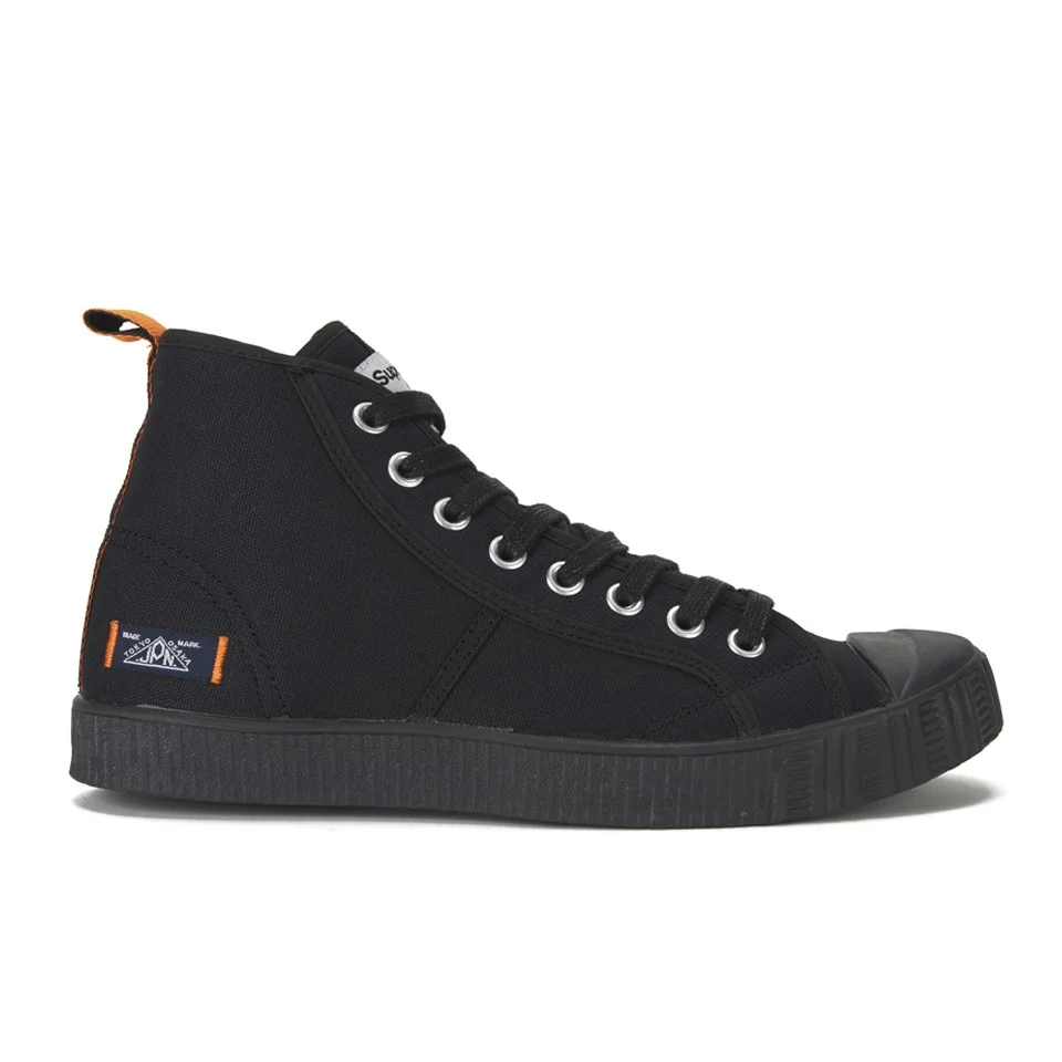 Canvas Shoes Ladies Black Superdry Trainers Superdry Men's Super