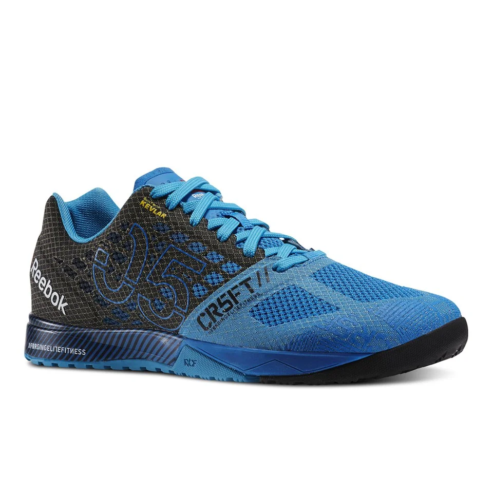 Buy Men's Reebok Crossfit Nano Trainers Blue/Black MYPROTEIN™
