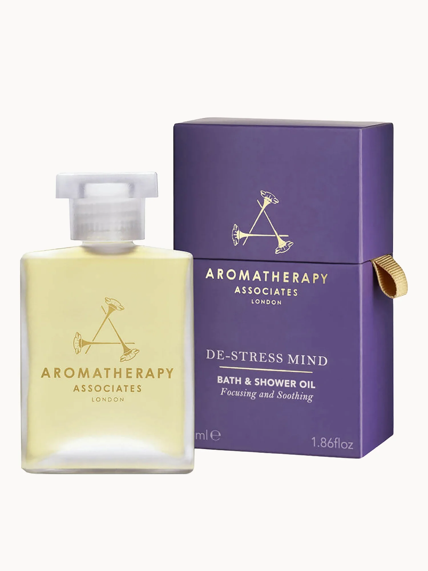 Aromatherapy Associates De-Stress Mind Bath & Shower Oil (55ml)