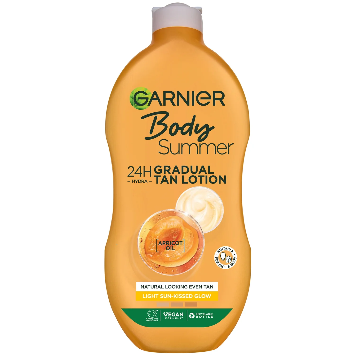 Garnier Summer Body Hydrating Gradual Tan Moisturiser Light 400ml