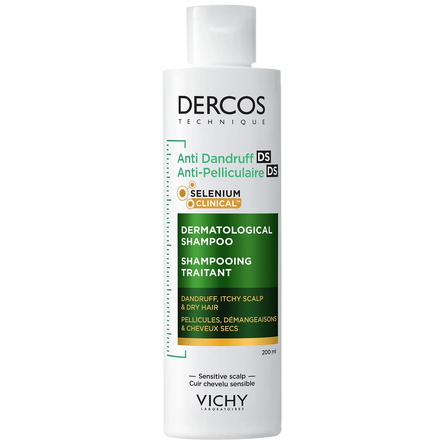 VICHY Dercos Anti-Dandruff - Dry Hair Shampoo 200ml