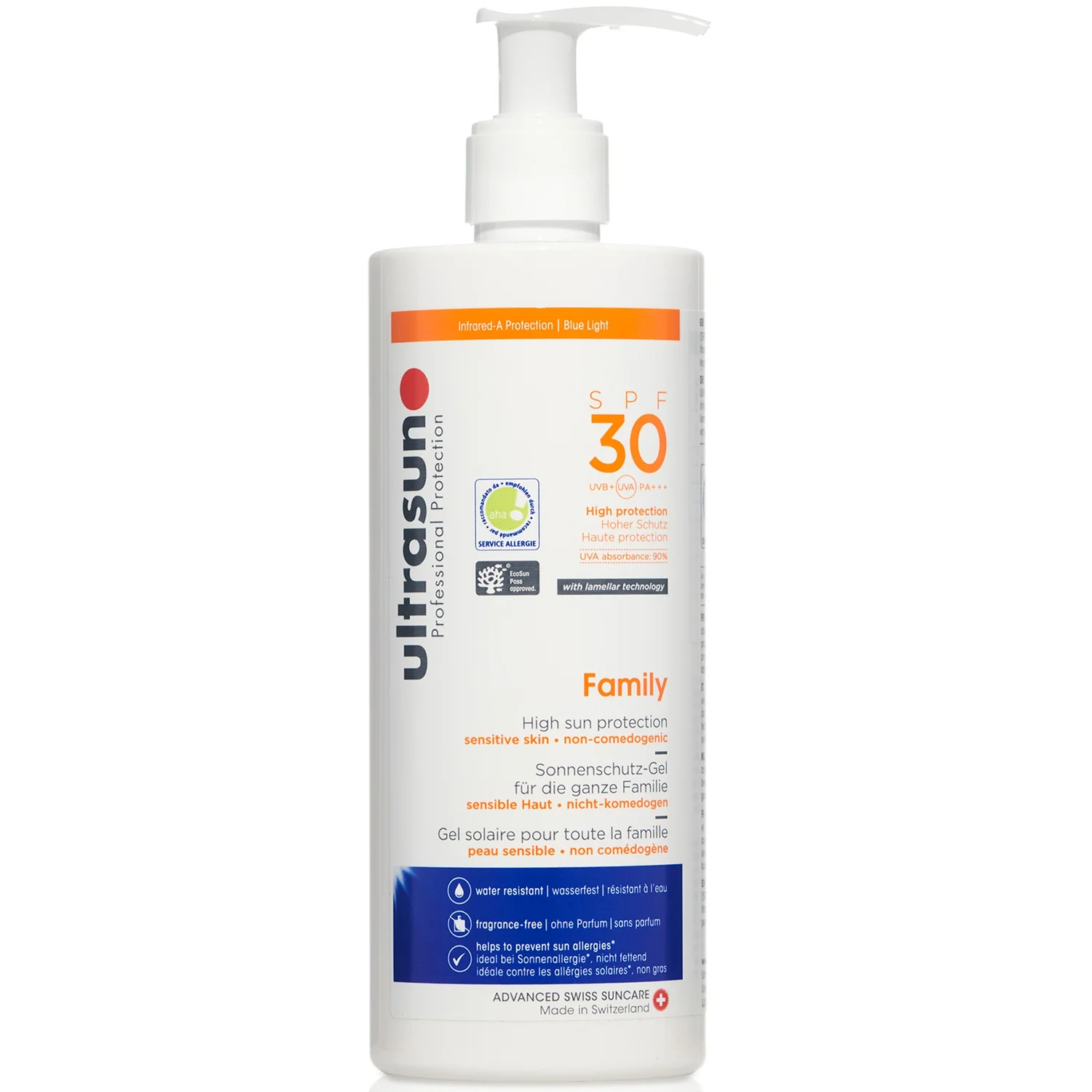 Ultrasun SPF30 Family Sun Lotion 400ml
