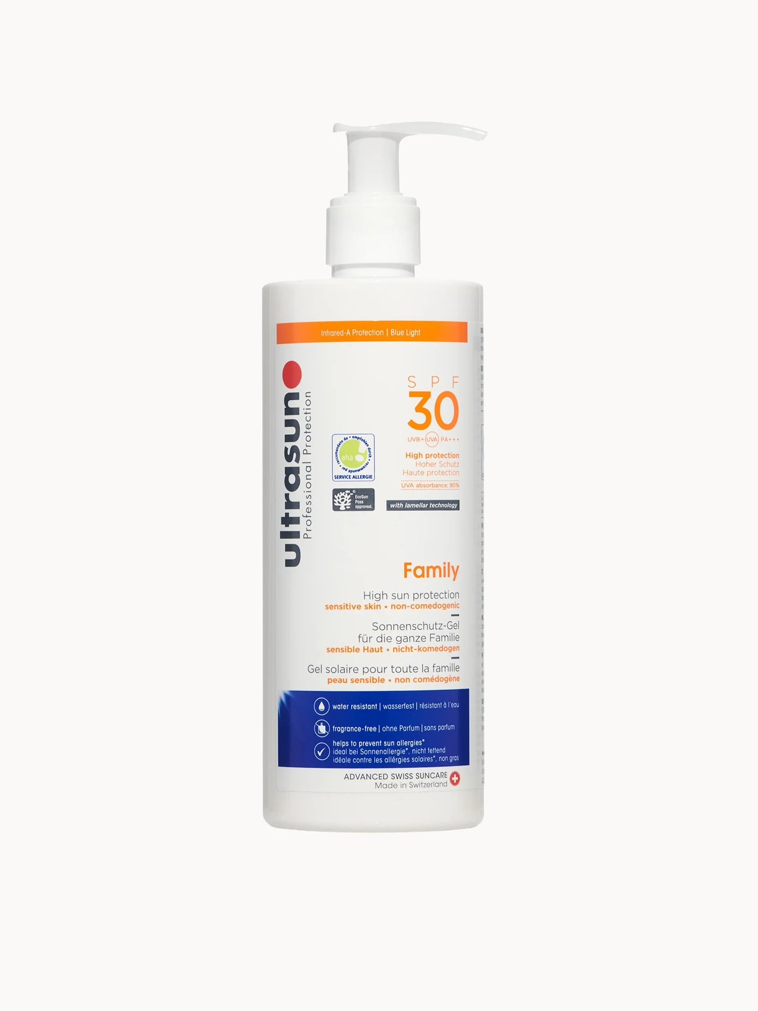 Ultrasun SPF30 Family Sun Lotion 400ml