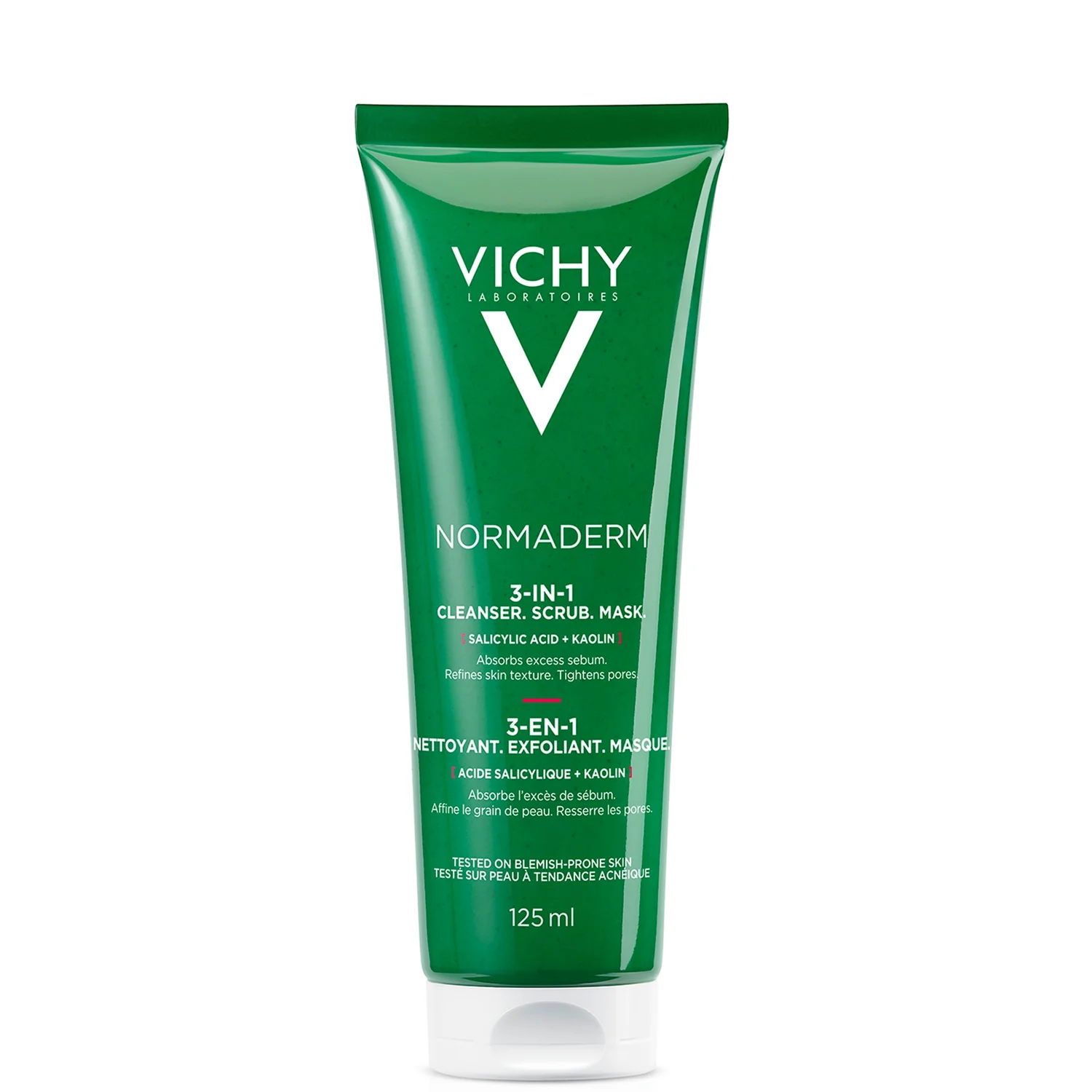 VICHY Normaderm 3-in-1 Cleansing + Scrub + Mask 125ml