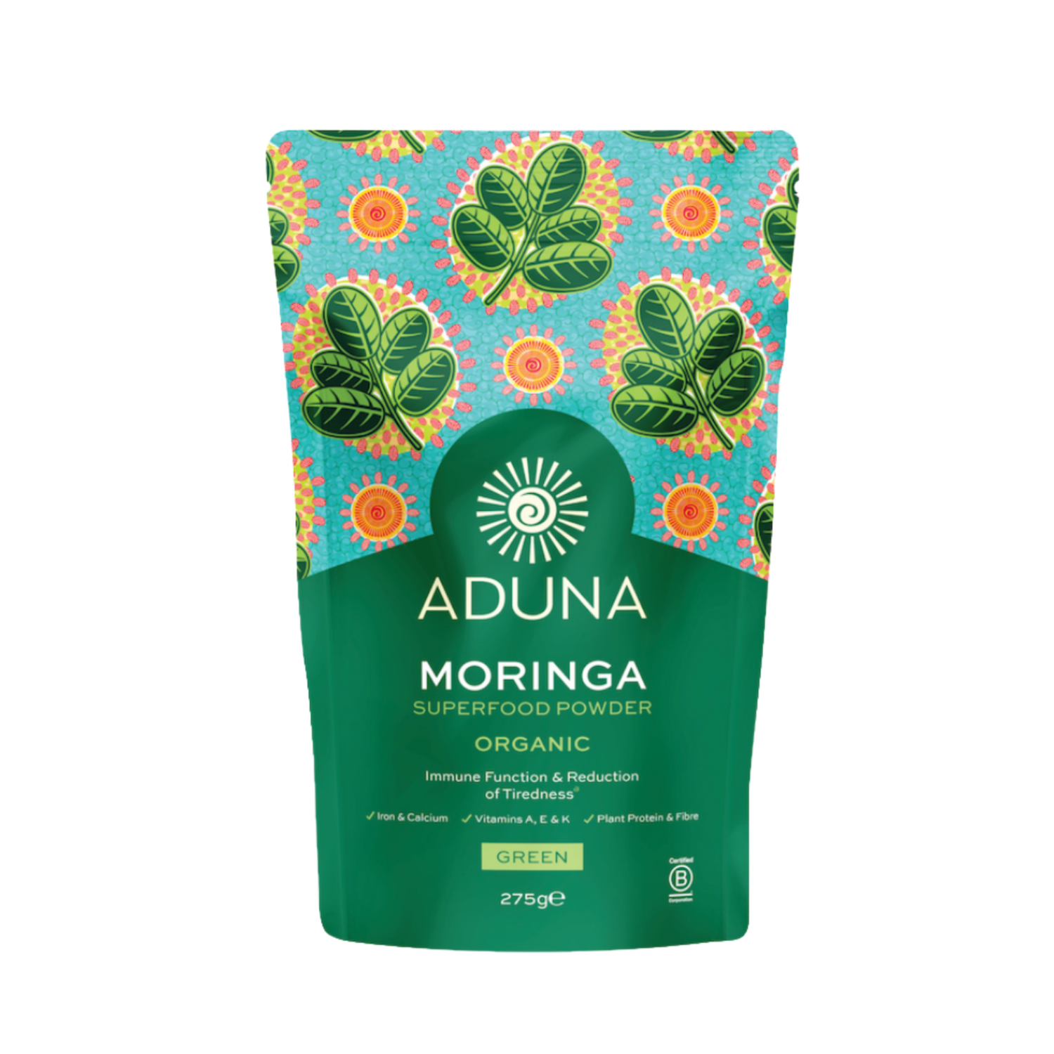 Aduna Moringa Organic Superfood Powder 275g