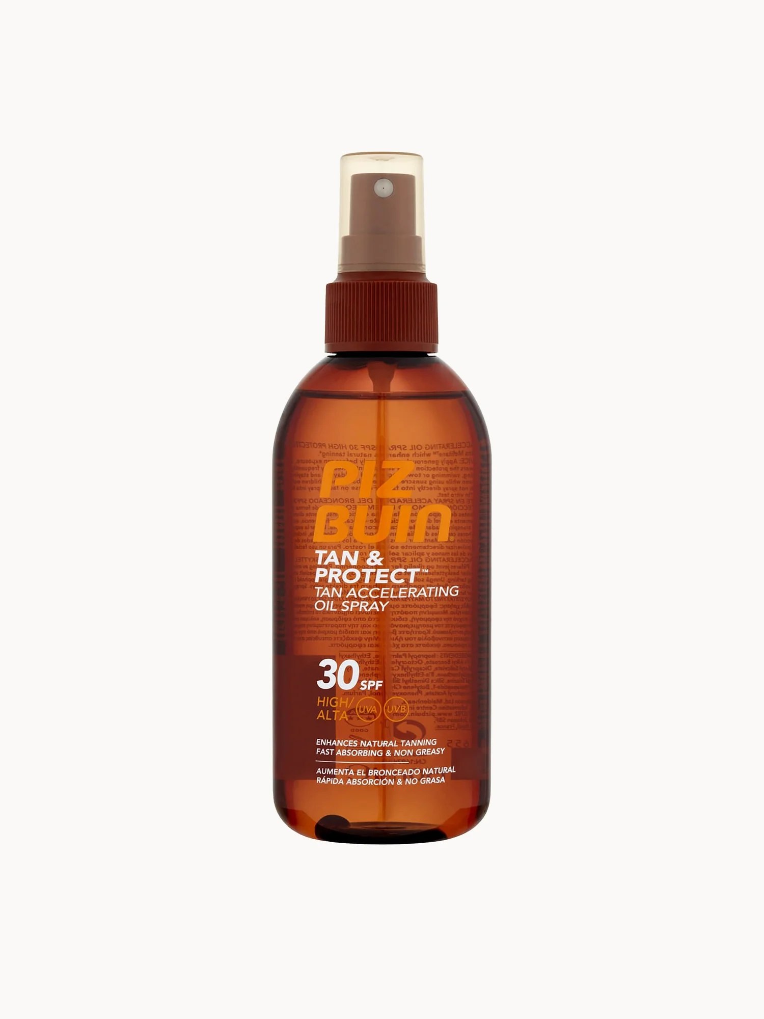 Piz Buin Tan & Protect Tan Accelerating Oil Spray - High SPF30 150ml