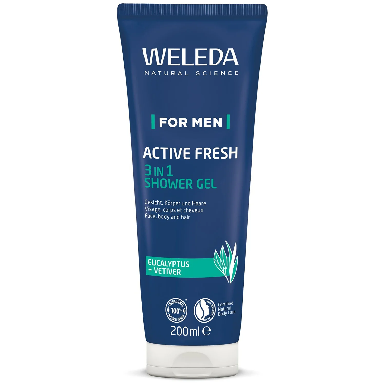 Weleda Men Active Fresh Shower Gel 200ml