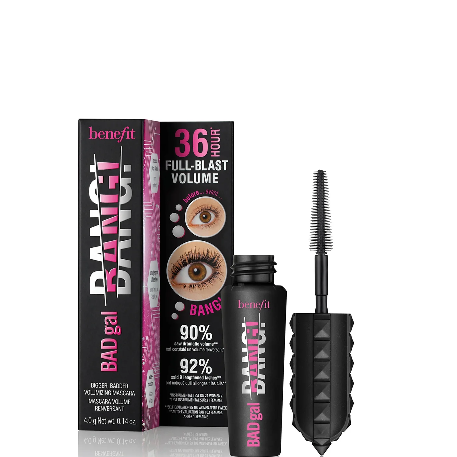 benefit Badgal Bang Volumising Mascara Mini - Pitch Black 4g