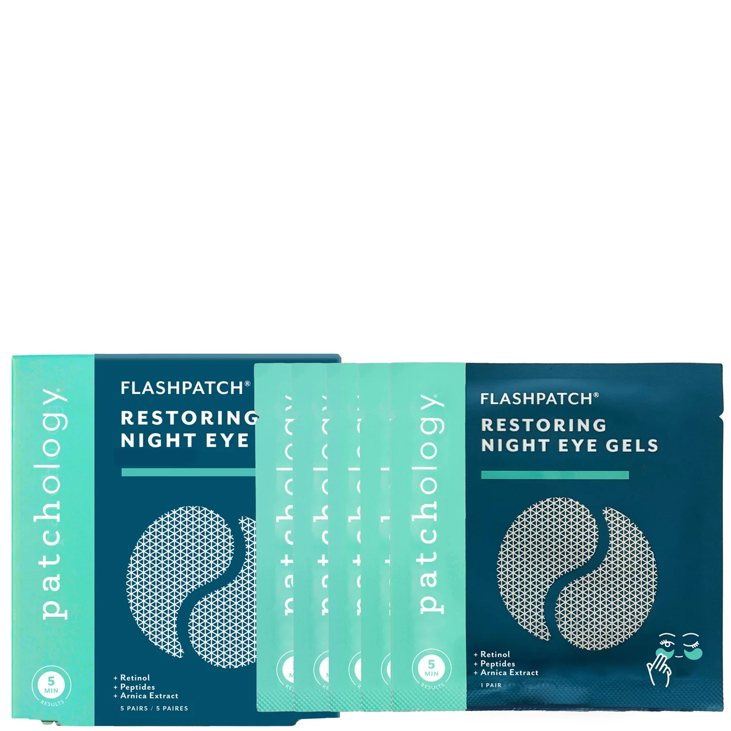 FlashPatch™ Restoring Night Eye Gels - 5 Pack product image