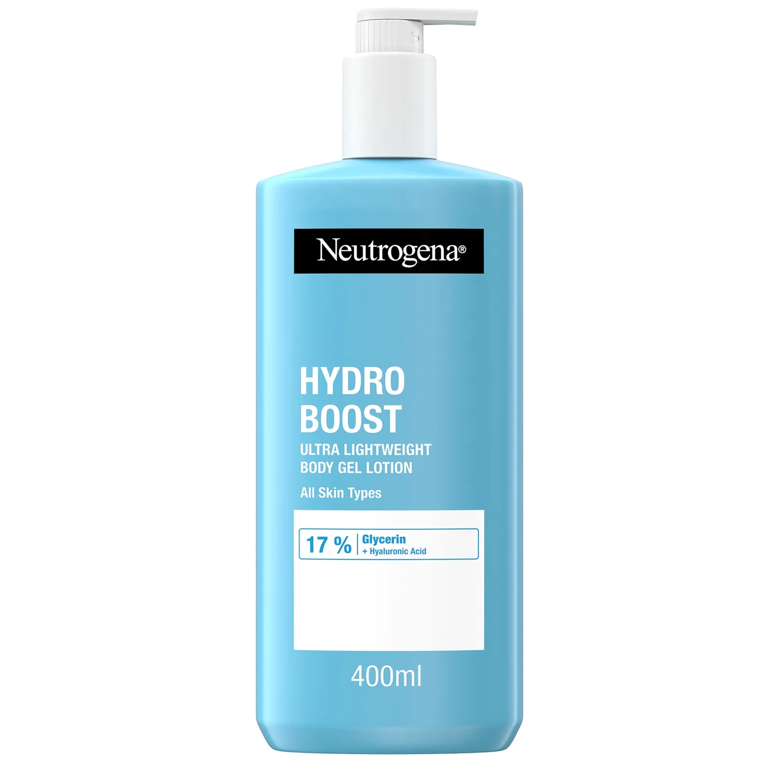 Neutrogena Hydro Boost Body Gel Cream Moisturiser for Normal to Dry Skin 400ml