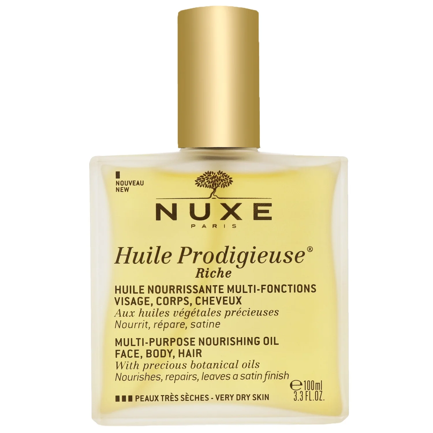 Nuxe Huile Prodigieuse Riche Multi-Purpose Nourishing Oil Spray 100ml