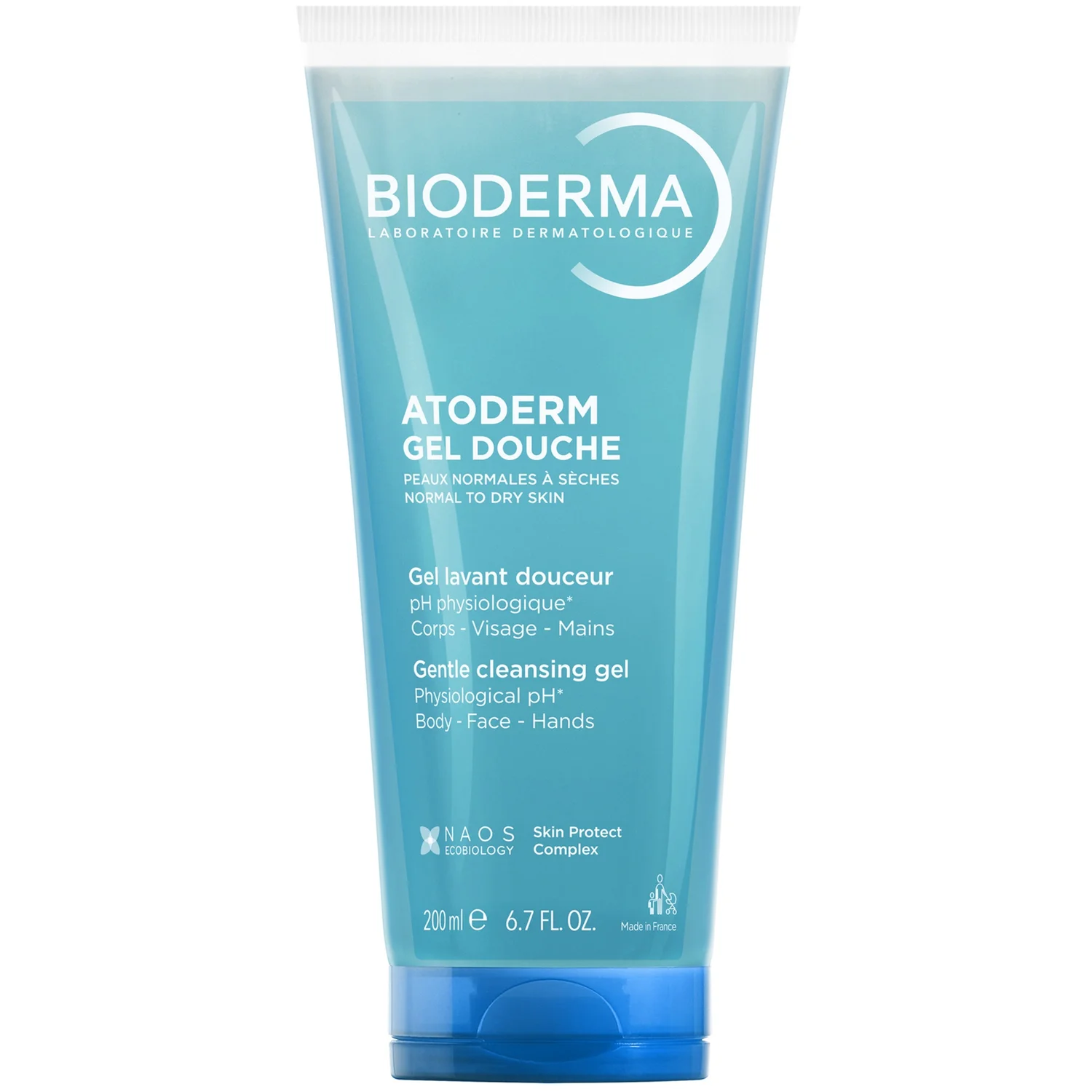 Bioderma Atoderm Gentle Shower Gel Body Wash For Normal to Dry Skin 200ml