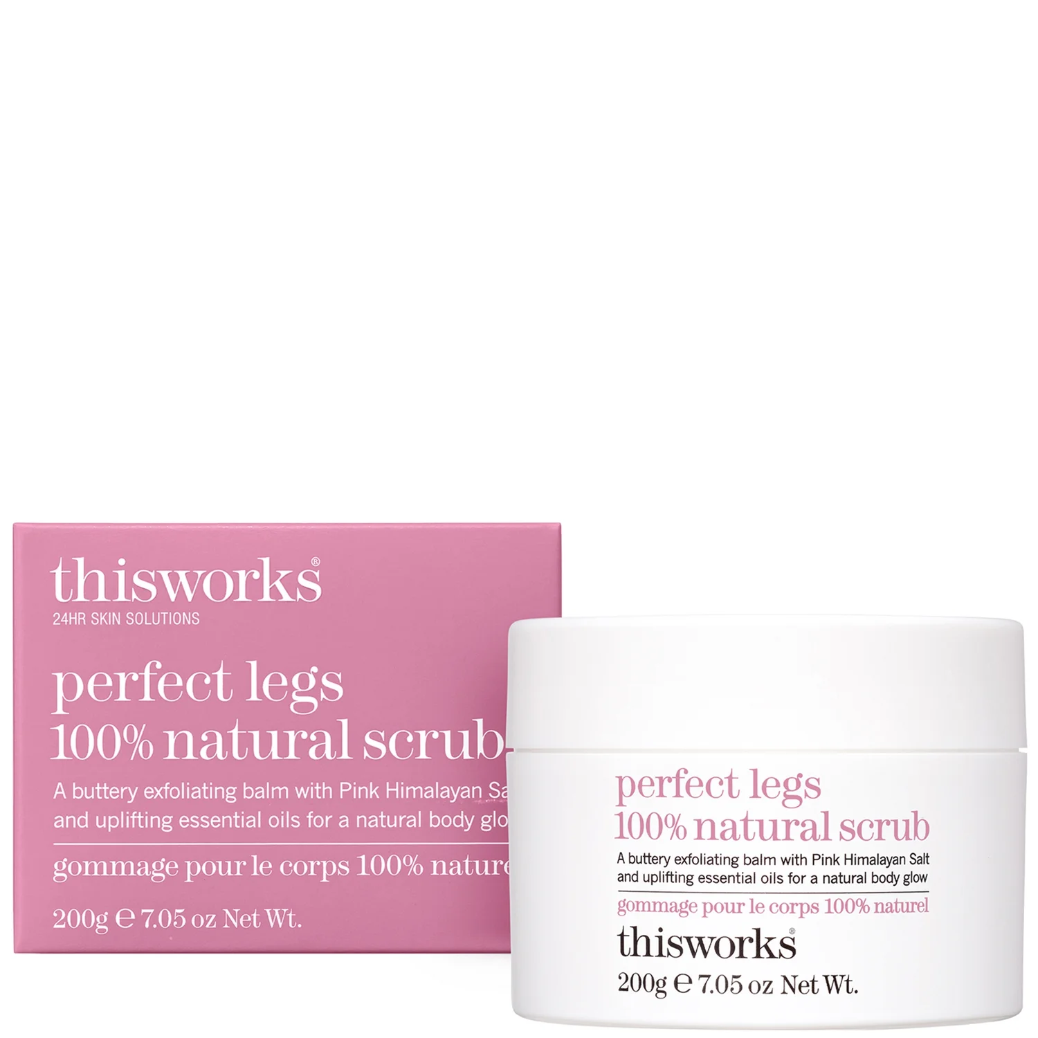 this works Perfect Legs 100% Natural Scrub 200g