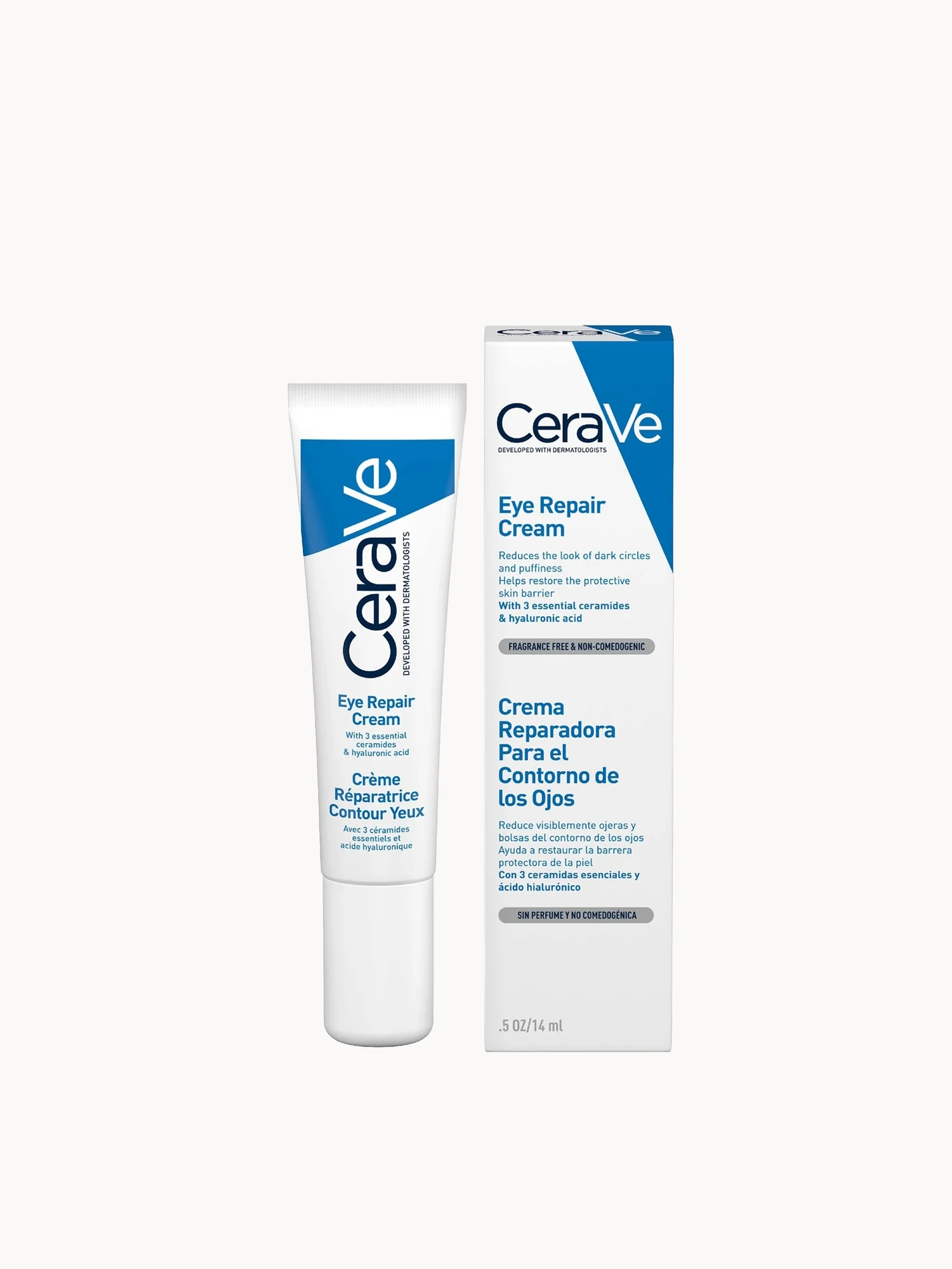 CeraVe Eye Repair Cream for Dark Circles & Puffiness 14 ml