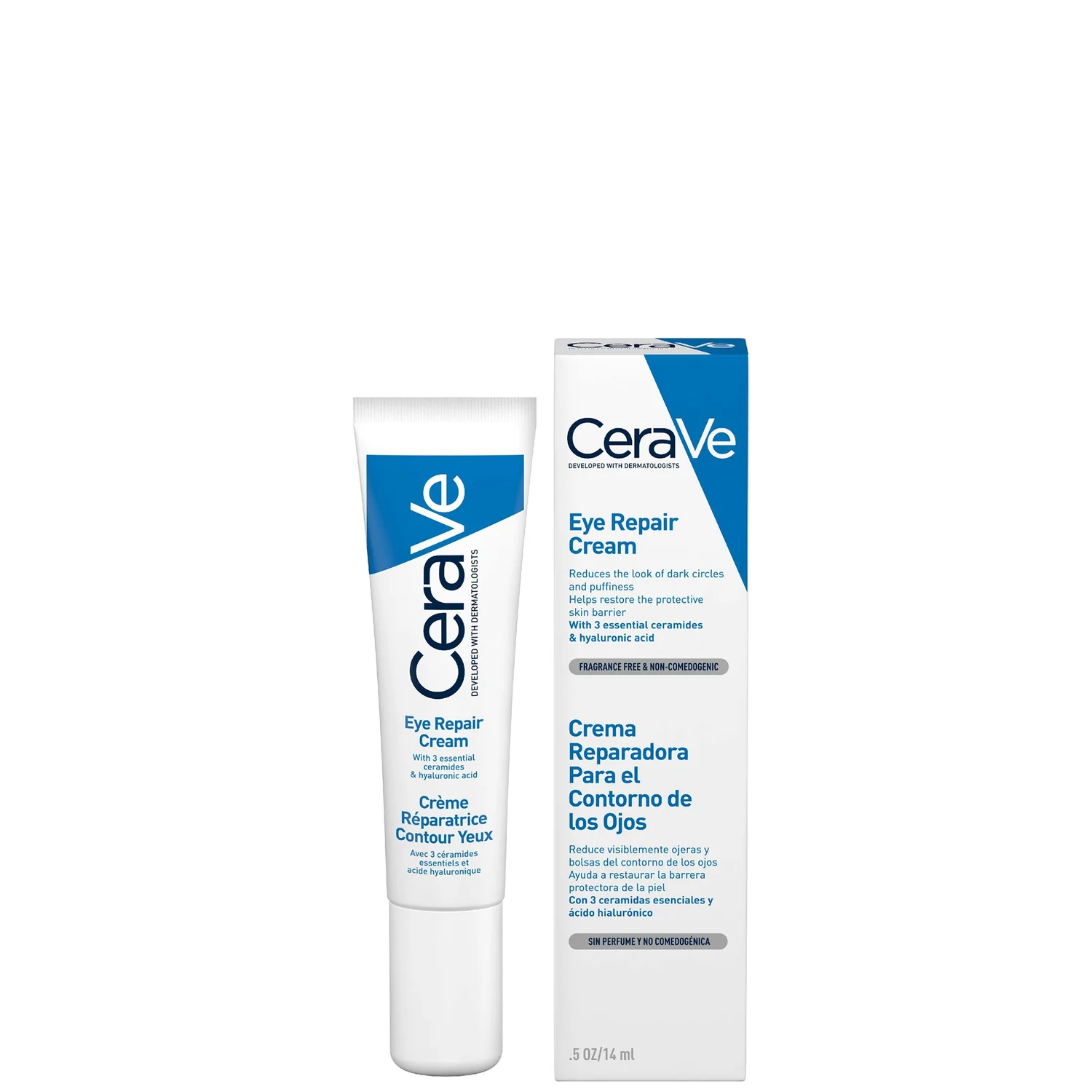 CeraVe Eye Repair Cream for Dark Circles & Puffiness 14 ml