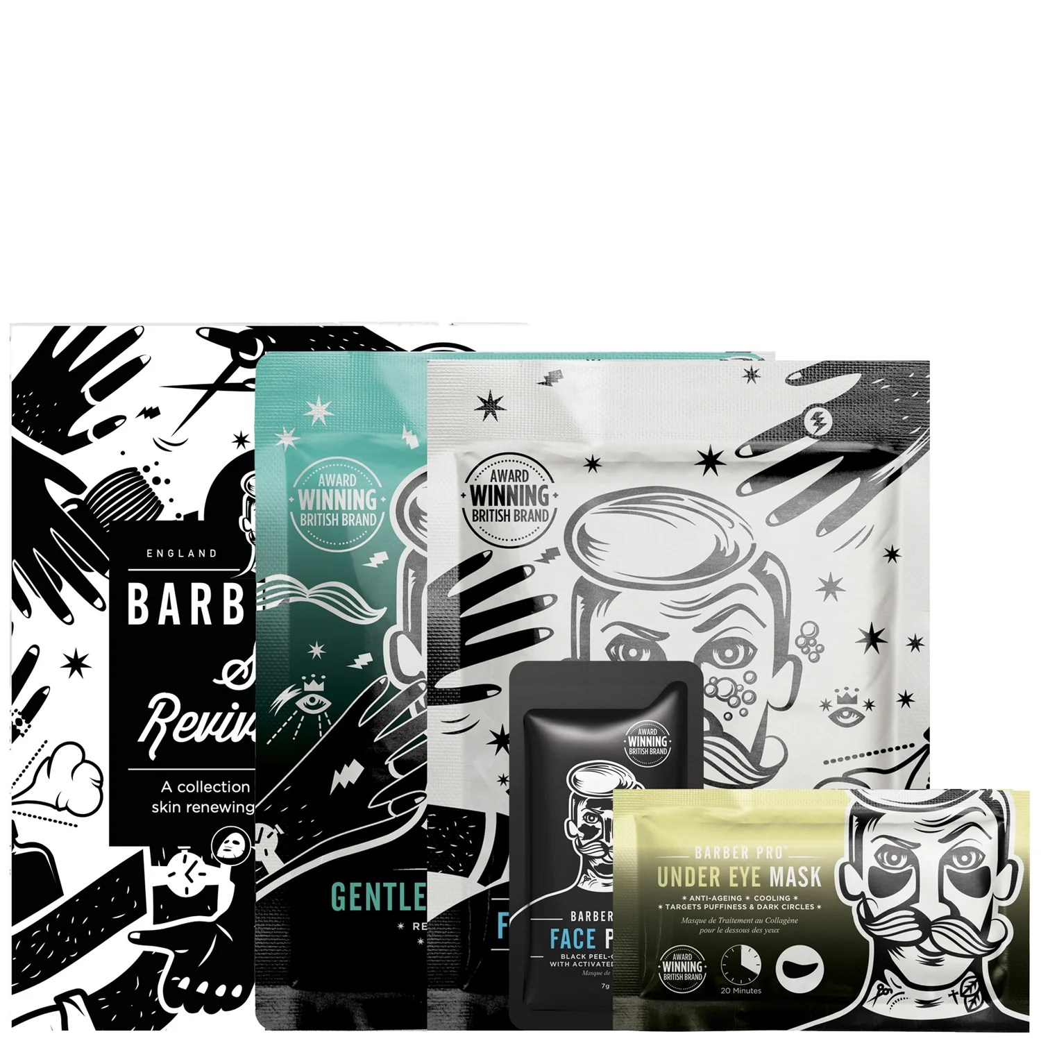 Barber Pro Skin Revival Kit (Worth £13.20)