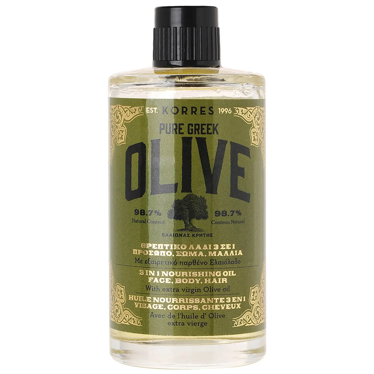 Pure Greek Olive 3-In-1 Nourishing Oil 100ml product image