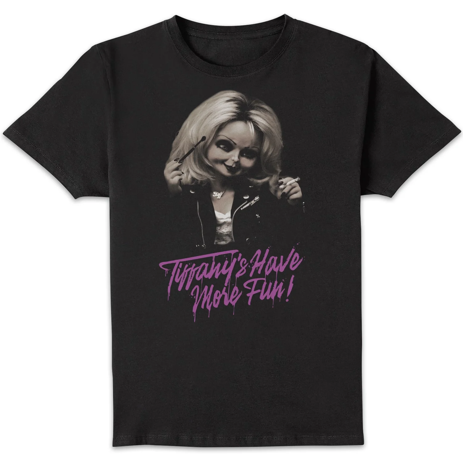 Chucky Tiffanys Have More Fun Men's T-Shirt - Black