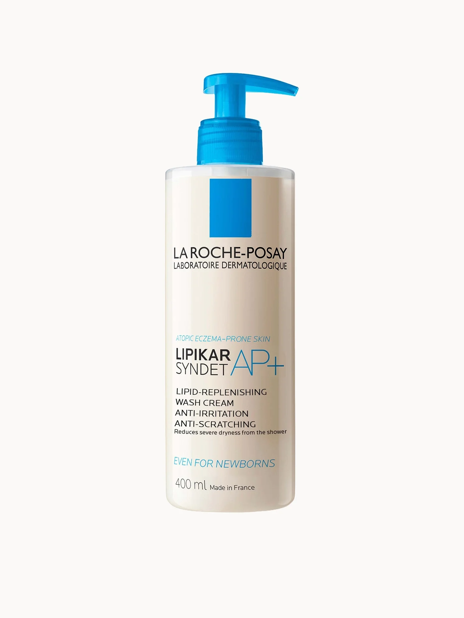 La Roche-Posay Lipikar Syndet AP+ Soothing Cream Wash For Eczema And Atopic Skin 400ml