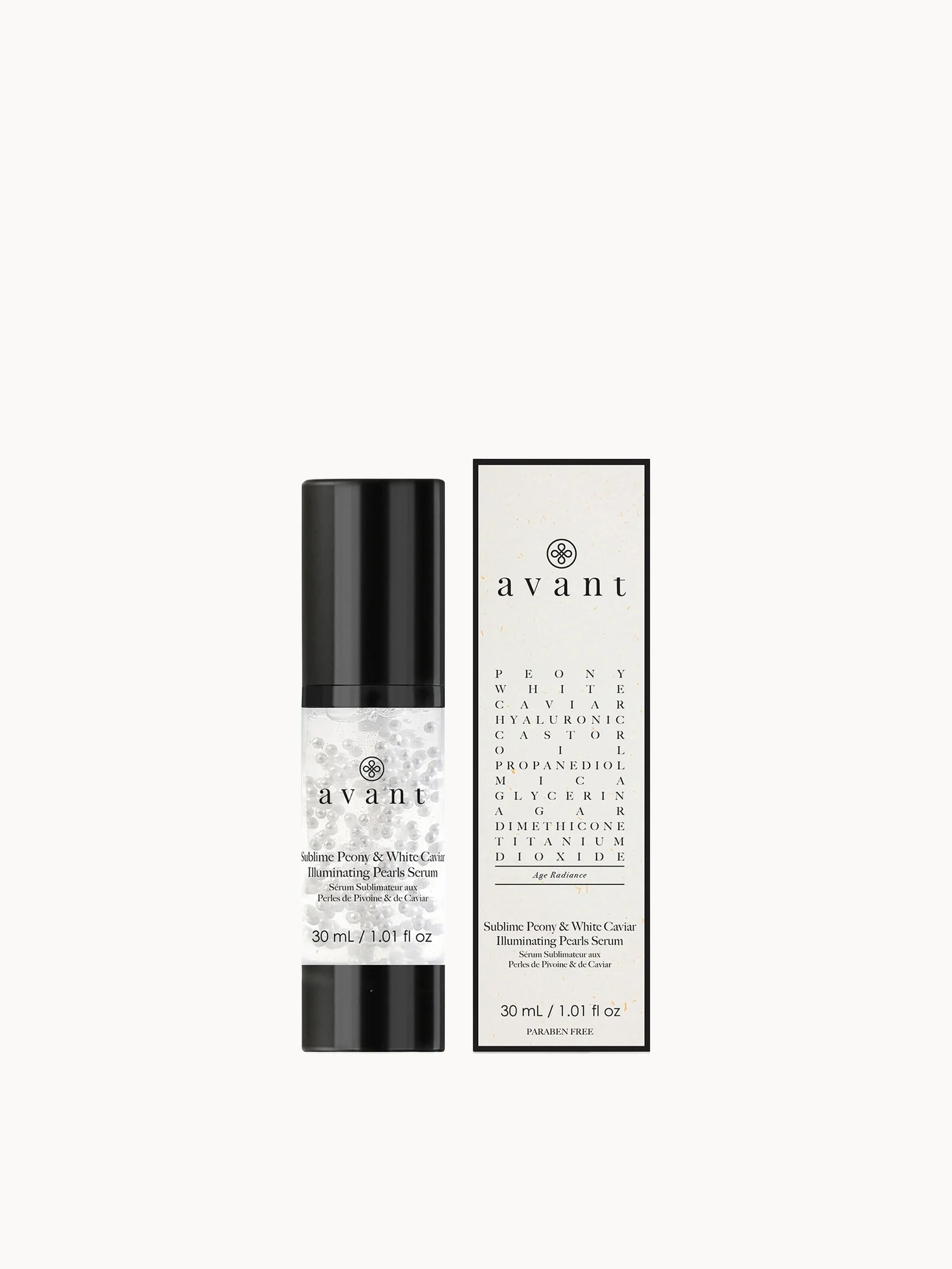 Avant Skincare Sublime Peony and White Caviar Illuminating Pearls Serum 30ml