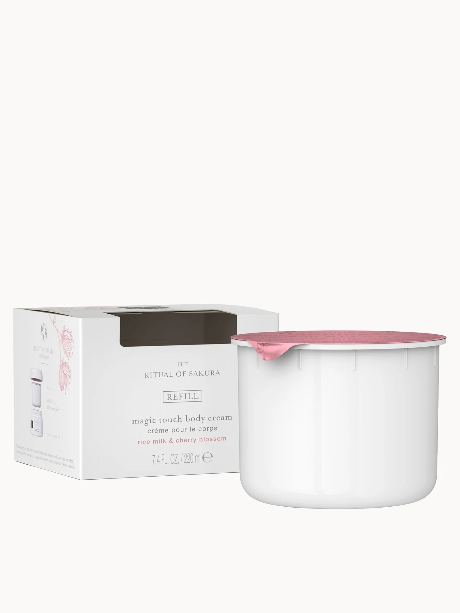 RITUALS The Ritual of Sakura Cherry Blossom & Rice Milk Moisturising Body Cream Refill