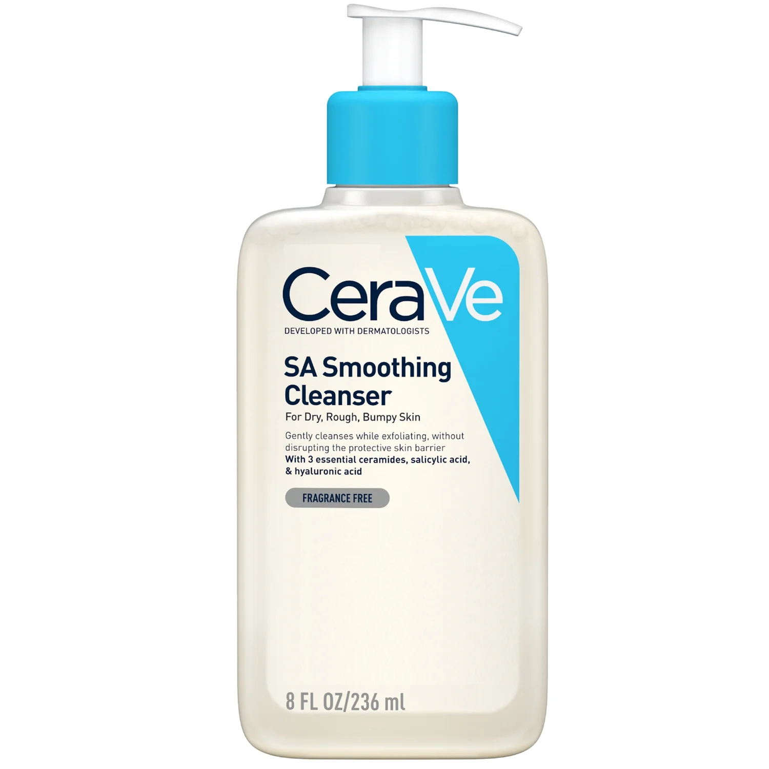 CeraVe SA Smoothing Cleanser with Salicylic Acid for Dry