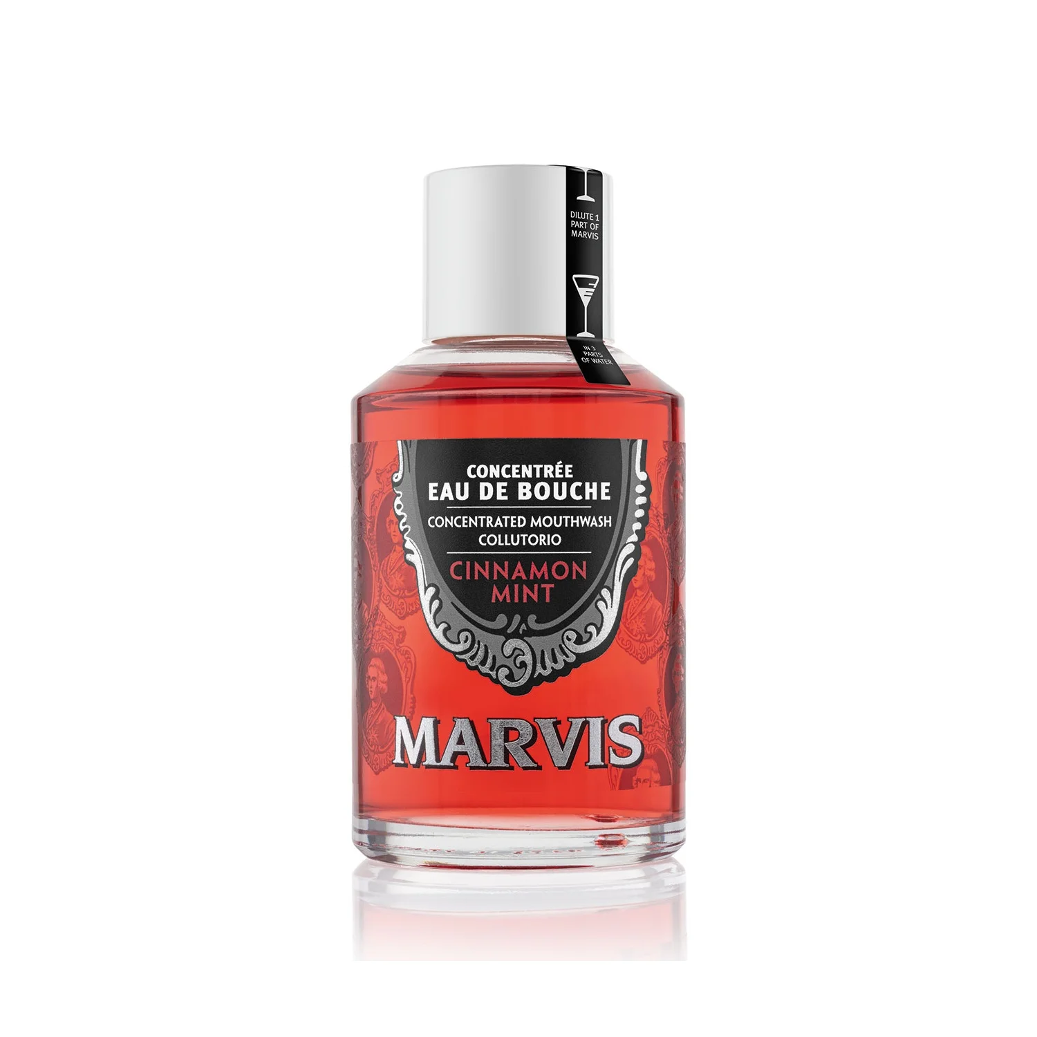 Marvis Concentrated Mouthwash Cinnamon Mint 120ml
