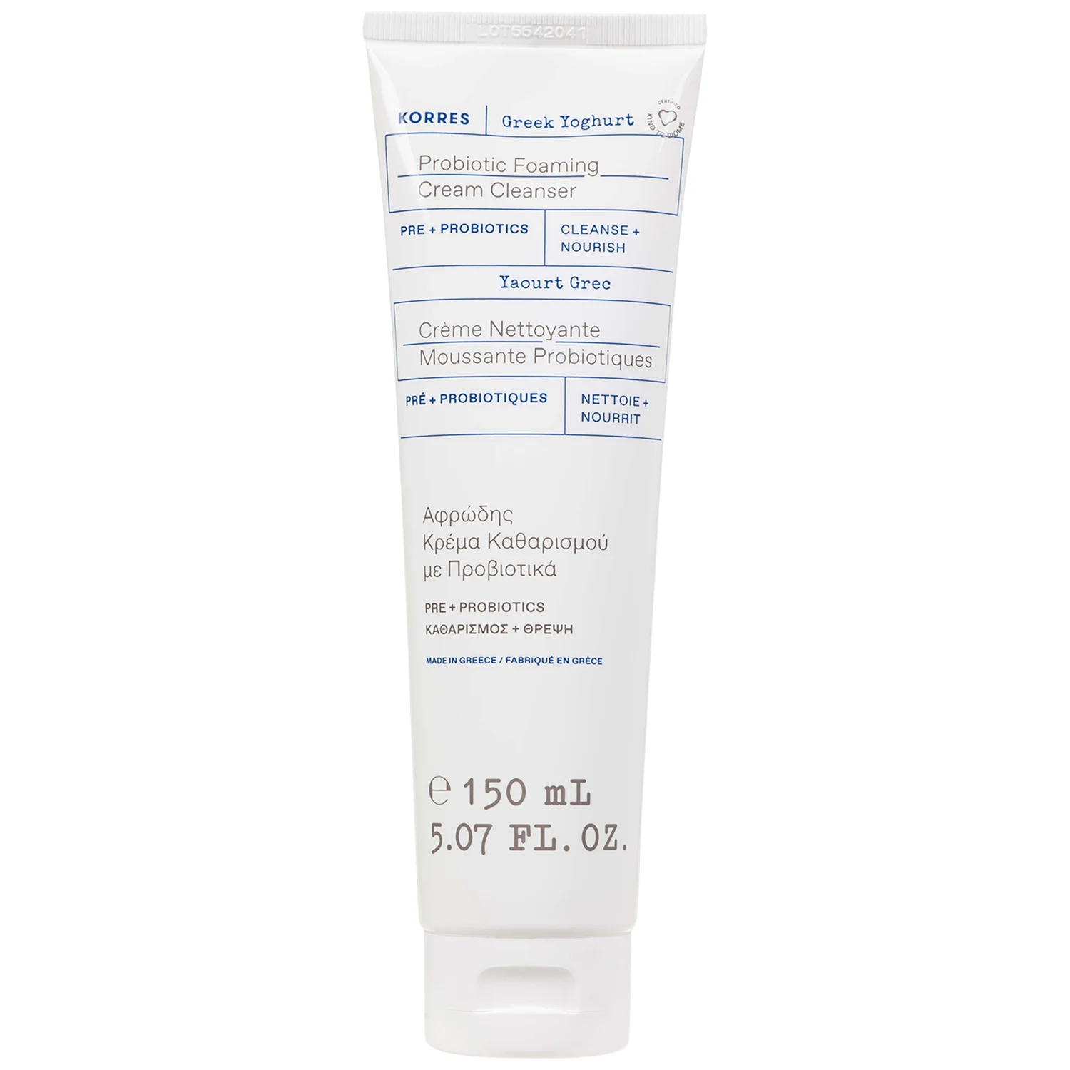Greek Yoghurt Foaming Cream Cleanser 150 ml product image