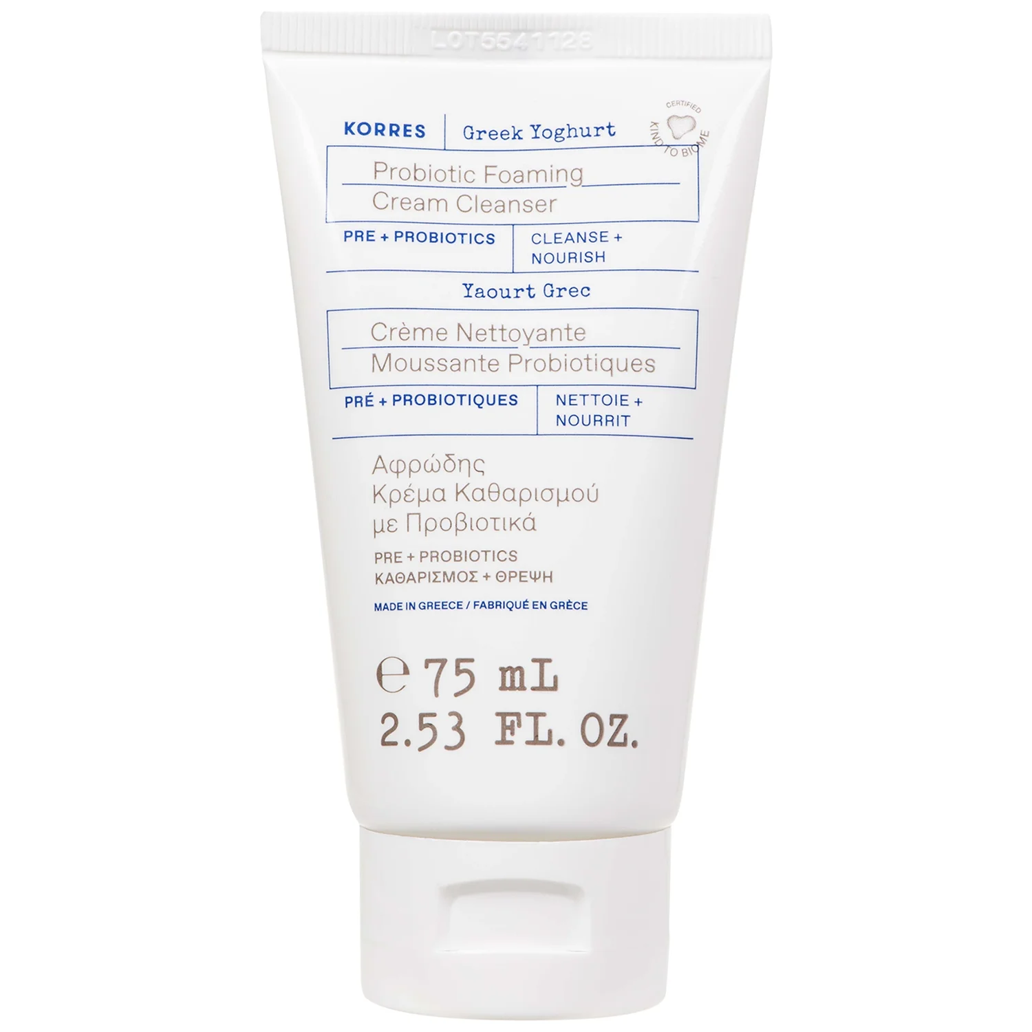 Greek Yoghurt Foaming Cream Cleanser 75 ml product image