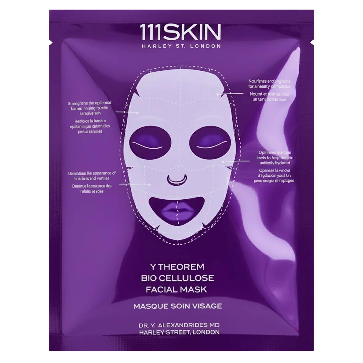 111SKIN Reparative Y Theorem Bio Cellulose Facial Mask 5 x 23ml