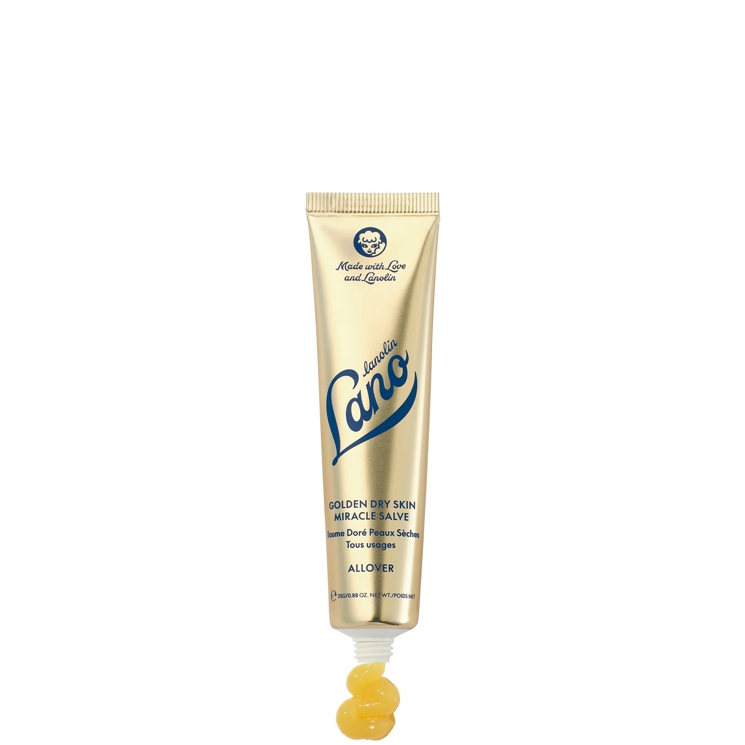 Lanolips Lano Golden Dry Skin Salve 25g